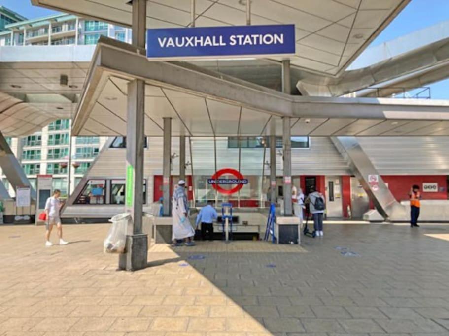 New Central 1Br Wstunning View, 5 Min Vauxhall St London Exteriör bild
