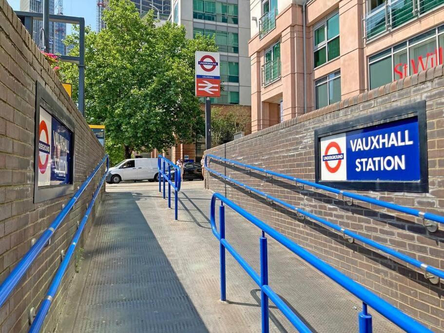 New Central 1Br Wstunning View, 5 Min Vauxhall St London Exteriör bild